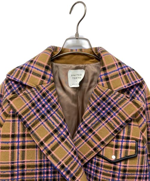 UNITED TOKYO（ユナイテッドトーキョー）UNITED TOKYO (ユナイテッドトーキョー) チェスターコート ブラウン サイズ:SIZE 1の古着・服飾アイテム
