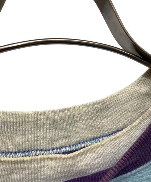 Champion（チャンピオン）Champion (チャンピオン) 90'S エルボーパッチ リバースウィーブスウェット ブルー×パープル サイズ:XLの古着・服飾アイテム