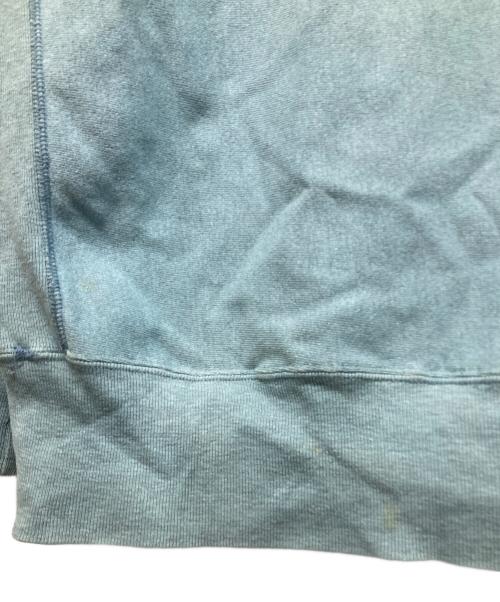 Champion（チャンピオン）Champion (チャンピオン) 90'S エルボーパッチ リバースウィーブスウェット ブルー×パープル サイズ:XLの古着・服飾アイテム