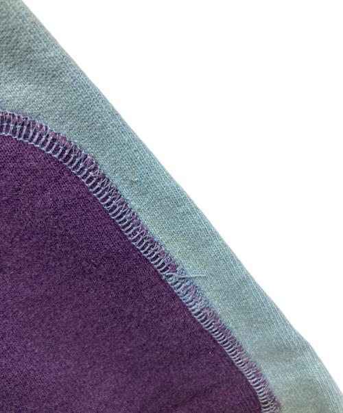 Champion（チャンピオン）Champion (チャンピオン) 90'S エルボーパッチ リバースウィーブスウェット ブルー×パープル サイズ:XLの古着・服飾アイテム