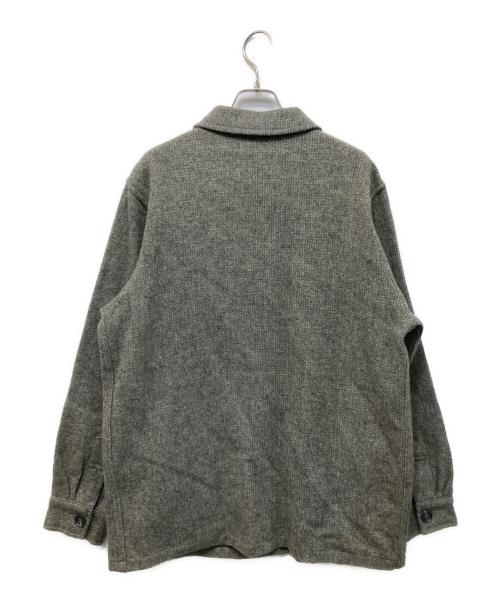 USED（ユーズド）USED (ユーズド) ウールマッキーノジャケット グレー サイズ:不明の古着・服飾アイテム