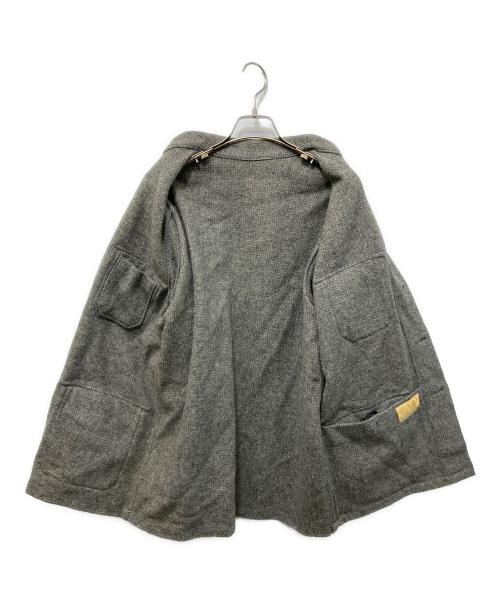 USED（ユーズド）USED (ユーズド) ウールマッキーノジャケット グレー サイズ:不明の古着・服飾アイテム
