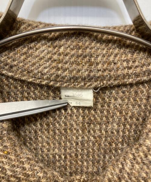 USED（ユーズド）USED (ユーズド) ウールマッキーノジャケット ブラウン サイズ:44の古着・服飾アイテム