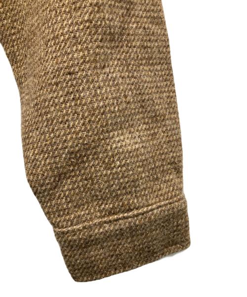 USED（ユーズド）USED (ユーズド) ウールマッキーノジャケット ブラウン サイズ:44の古着・服飾アイテム