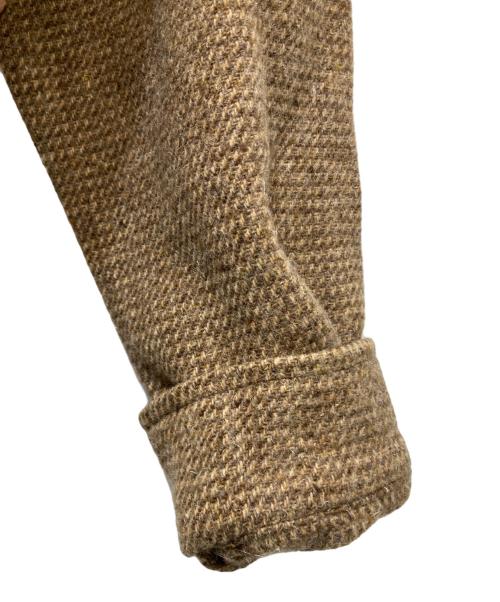 USED（ユーズド）USED (ユーズド) ウールマッキーノジャケット ブラウン サイズ:44の古着・服飾アイテム