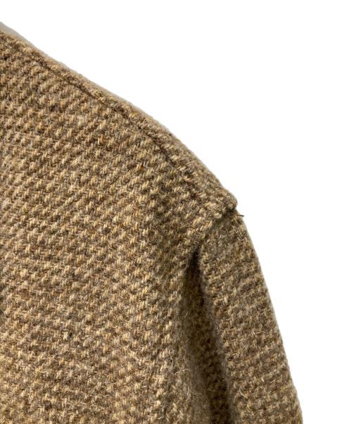 USED（ユーズド）USED (ユーズド) ウールマッキーノジャケット ブラウン サイズ:44の古着・服飾アイテム