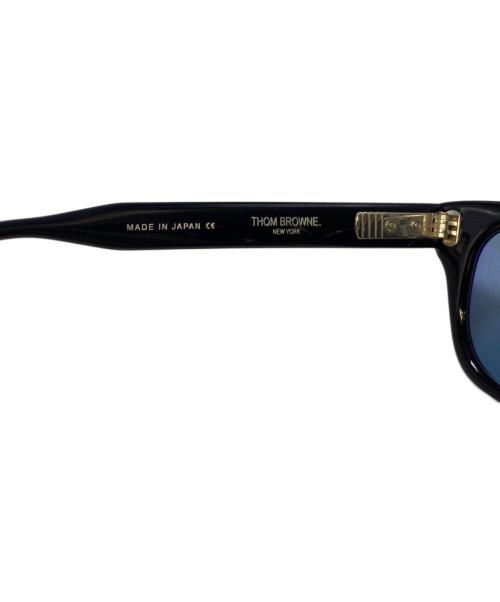 Thom Browne（トムブラウン）Thom Browne (トムブラウン) ウェリントンサングラス ネイビー サイズ:49.5□21-148の古着・服飾アイテム