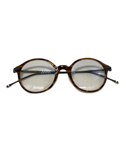 Thom Browne（トムブラウン）Thom Browne (トムブラウン) 眼鏡フレーム ブラウン サイズ:48□21-150の古着・服飾アイテム