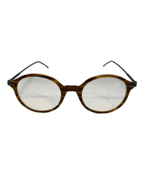 Thom Browne（トムブラウン）Thom Browne (トムブラウン) 眼鏡フレーム ブラウン サイズ:48□21-150の古着・服飾アイテム