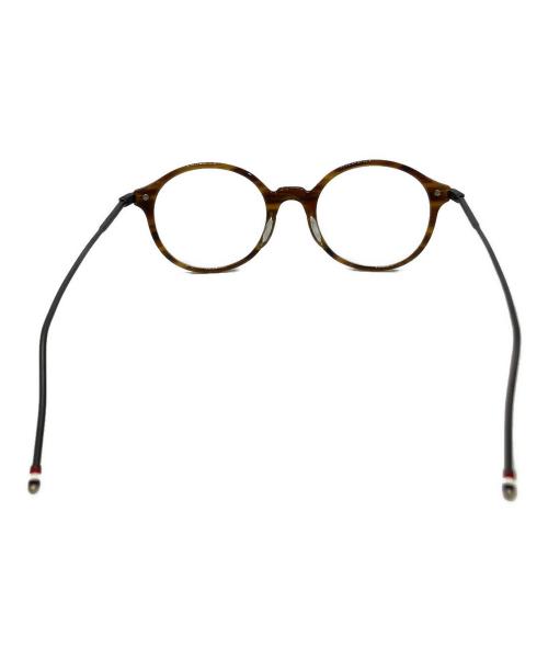 Thom Browne（トムブラウン）Thom Browne (トムブラウン) 眼鏡フレーム ブラウン サイズ:48□21-150の古着・服飾アイテム