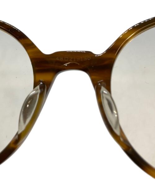 Thom Browne（トムブラウン）Thom Browne (トムブラウン) 眼鏡フレーム ブラウン サイズ:48□21-150の古着・服飾アイテム