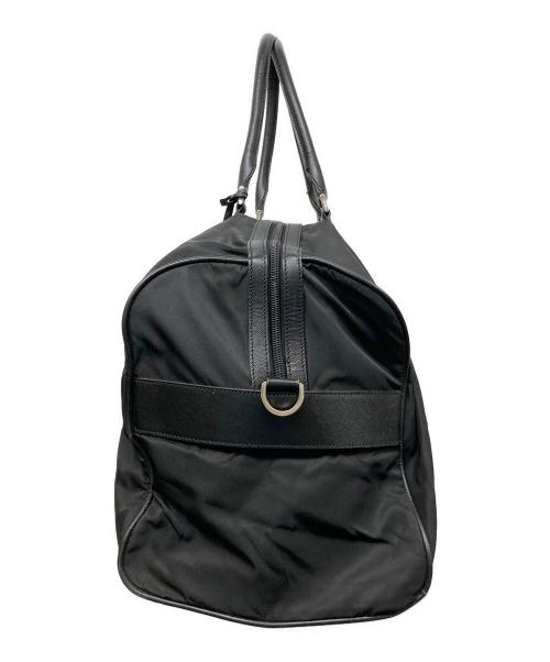 PRADA（プラダ）PRADA (プラダ) 2WAY ナイロンボストンバッグ ブラックの古着・服飾アイテム