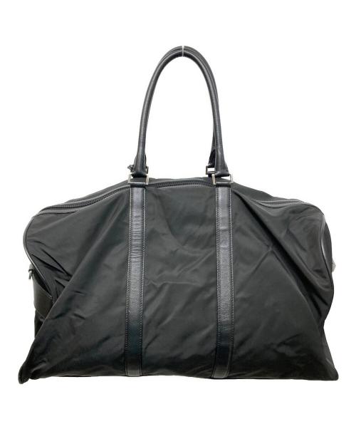 PRADA（プラダ）PRADA (プラダ) 2WAY ナイロンボストンバッグ ブラックの古着・服飾アイテム