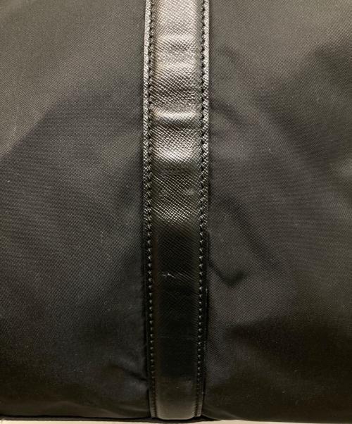 PRADA（プラダ）PRADA (プラダ) 2WAY ナイロンボストンバッグ ブラックの古着・服飾アイテム