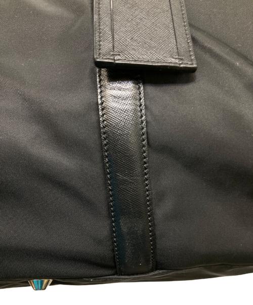 PRADA（プラダ）PRADA (プラダ) 2WAY ナイロンボストンバッグ ブラックの古着・服飾アイテム