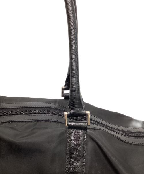 PRADA（プラダ）PRADA (プラダ) 2WAY ナイロンボストンバッグ ブラックの古着・服飾アイテム