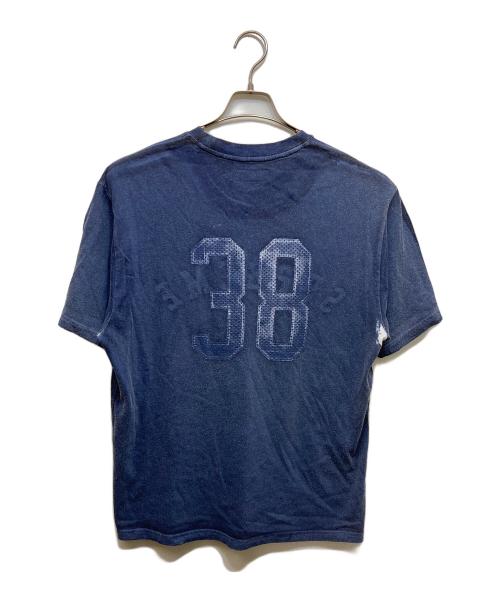 SUPREME（シュプリーム）Supreme (シュプリーム) Overprint S/S Top / 25FW ネイビー サイズ:Mの古着・服飾アイテム