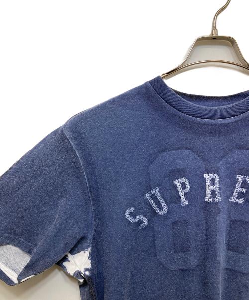 SUPREME（シュプリーム）Supreme (シュプリーム) Overprint S/S Top / 25FW ネイビー サイズ:Mの古着・服飾アイテム