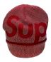 Supreme（シュプリーム）の古着「Studded Knockout Big Logo Beanie」｜レッド