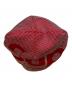 中古・古着 Supreme (シュプリーム) Studded Knockout Big Logo Beanie レッド：8000円