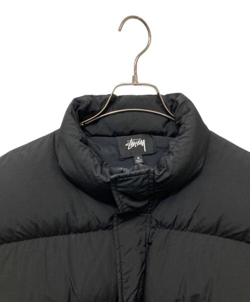 stussy（ステューシー）stussy (ステューシー) Ripstop Down Puffer ブラック サイズ:Mの古着・服飾アイテム