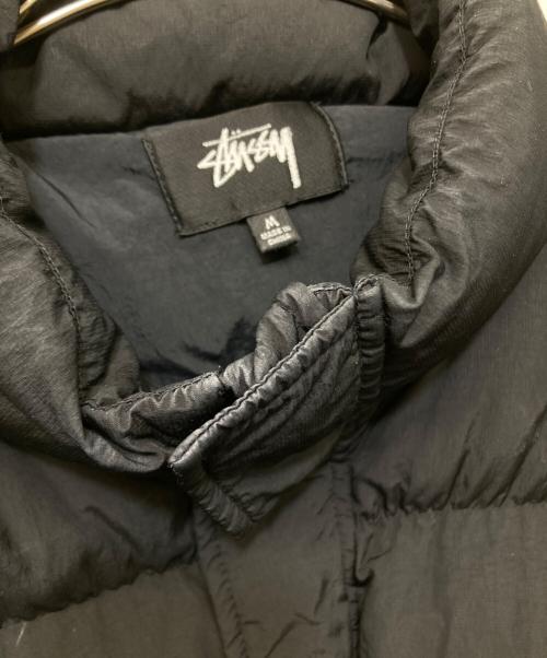 stussy（ステューシー）stussy (ステューシー) Ripstop Down Puffer ブラック サイズ:Mの古着・服飾アイテム