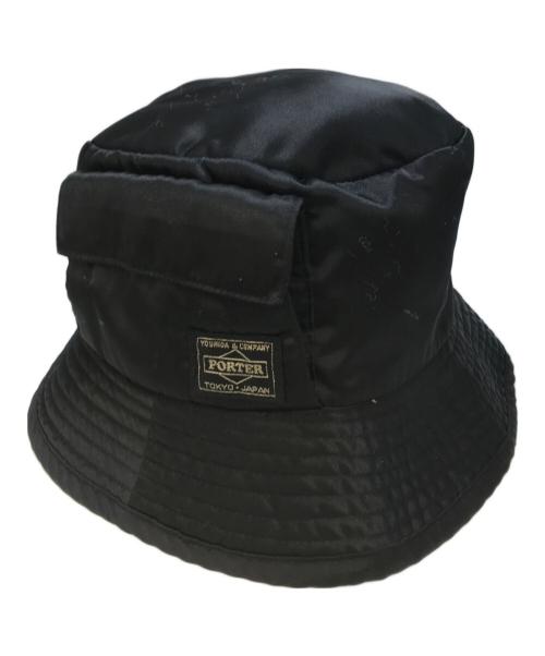 PORTER（ポーター）PORTER (ポーター) BEAMS (ビームス) タンカーバケットハット ブラックの古着・服飾アイテム