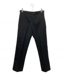 COMME des GARCONS HOMME PLUS（コムデギャルソンオムプリュス）の古着「ウールスラックス」｜ブラック