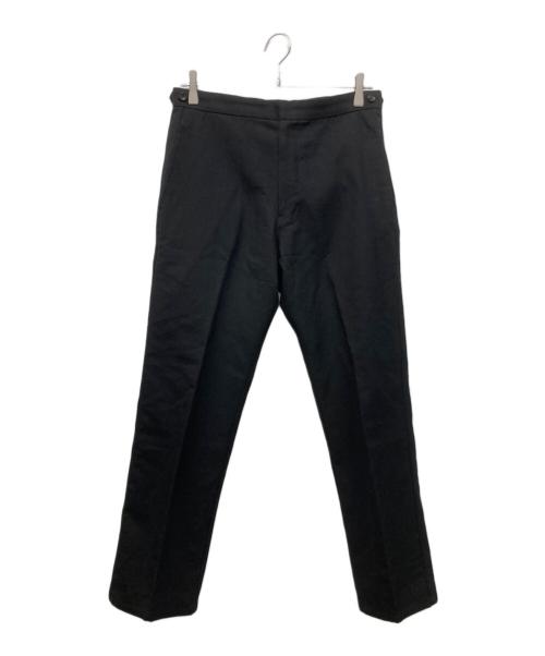 COMME des GARCONS HOMME PLUS（コムデギャルソンオムプリュス）COMME des GARCONS HOMME PLUS (コムデギャルソンオムプリュス) ウールスラックス ブラック サイズ:SIZE Mの古着・服飾アイテム