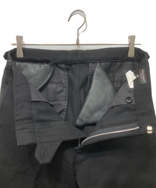 COMME des GARCONS HOMME PLUS（コムデギャルソンオムプリュス）COMME des GARCONS HOMME PLUS (コムデギャルソンオムプリュス) ウールスラックス ブラック サイズ:SIZE Mの古着・服飾アイテム
