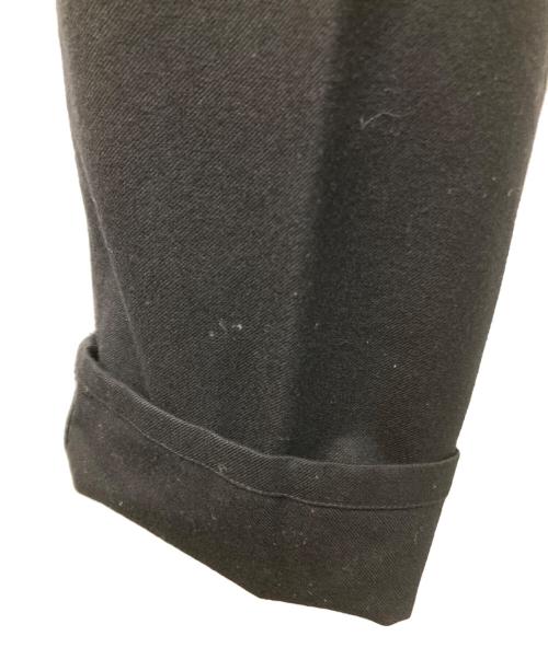 COMME des GARCONS HOMME PLUS（コムデギャルソンオムプリュス）COMME des GARCONS HOMME PLUS (コムデギャルソンオムプリュス) ウールスラックス ブラック サイズ:SIZE Mの古着・服飾アイテム