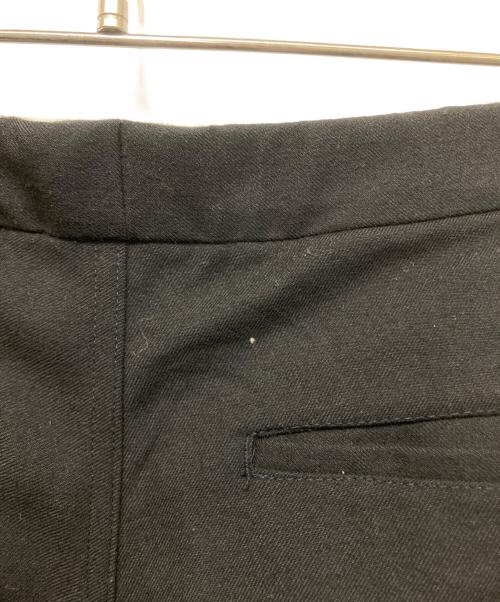 COMME des GARCONS HOMME PLUS（コムデギャルソンオムプリュス）COMME des GARCONS HOMME PLUS (コムデギャルソンオムプリュス) ウールスラックス ブラック サイズ:SIZE Mの古着・服飾アイテム