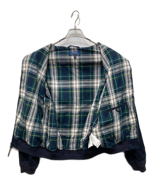 POLO RALPH LAUREN（ポロ・ラルフローレン）POLO RALPH LAUREN (ポロ・ラルフローレン) スイングトップ ネイビー サイズ:Mの古着・服飾アイテム