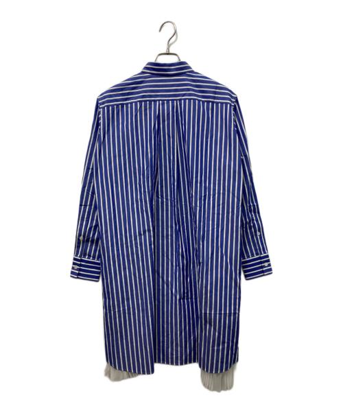 sacai（サカイ）sacai (サカイ) Cotton Poplin Dress ブルー×ホワイト サイズ:SIZE 1の古着・服飾アイテム