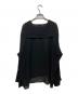 6(ROKU) BEAUTY&YOUTH (ロク ビューティーアンドユース) SHEER SAILOR COLLAR BLOUSE ブラック サイズ:38：7000円