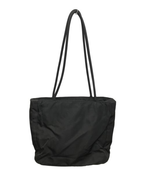 PRADA（プラダ）PRADA (プラダ) ナイロンハンドバッグ ブラックの古着・服飾アイテム