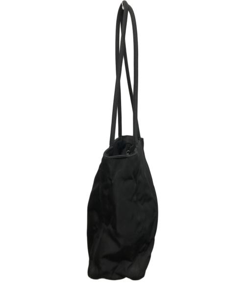 PRADA（プラダ）PRADA (プラダ) ナイロンハンドバッグ ブラックの古着・服飾アイテム