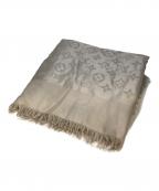 LOUIS VUITTONルイ ヴィトン）の古着「ショール モノグラム」｜ベージュ