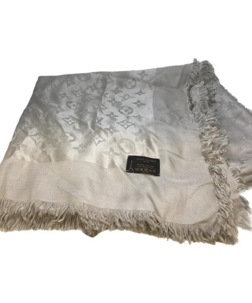 LOUIS VUITTON（ルイ ヴィトン）LOUIS VUITTON (ルイ ヴィトン) ショール モノグラム ベージュの古着・服飾アイテム
