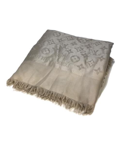 LOUIS VUITTON（ルイ ヴィトン）LOUIS VUITTON (ルイ ヴィトン) ショール モノグラム ベージュの古着・服飾アイテム
