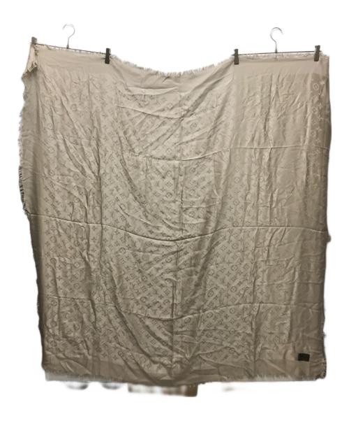 LOUIS VUITTON（ルイ ヴィトン）LOUIS VUITTON (ルイ ヴィトン) ショール モノグラム ベージュの古着・服飾アイテム