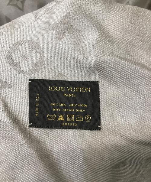 LOUIS VUITTON（ルイ ヴィトン）LOUIS VUITTON (ルイ ヴィトン) ショール モノグラム ベージュの古着・服飾アイテム