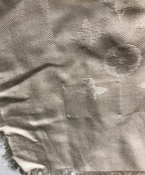 LOUIS VUITTON（ルイ ヴィトン）LOUIS VUITTON (ルイ ヴィトン) ショール モノグラム ベージュの古着・服飾アイテム