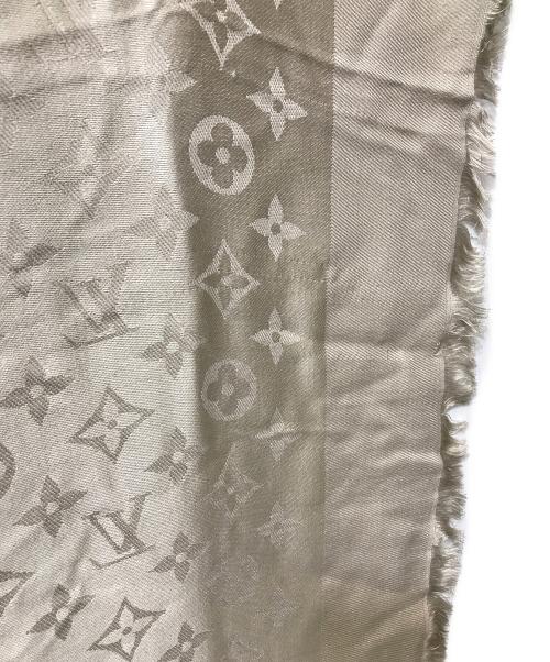 LOUIS VUITTON（ルイ ヴィトン）LOUIS VUITTON (ルイ ヴィトン) ショール モノグラム ベージュの古着・服飾アイテム