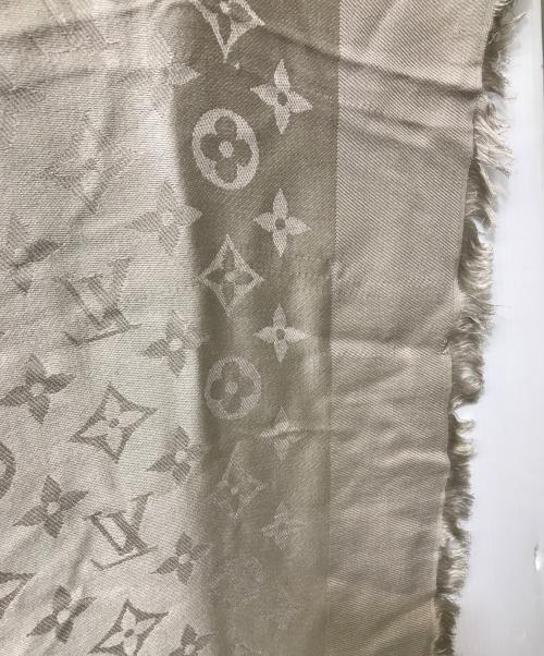 LOUIS VUITTON（ルイ ヴィトン）LOUIS VUITTON (ルイ ヴィトン) ショール モノグラム ベージュの古着・服飾アイテム