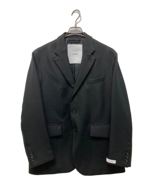 WTAPS（ダブルタップス）WTAPS (ダブルタップス) ACADEMY/JACKET/POLY.TWILL ブラック サイズ:SIZE 02の古着・服飾アイテム