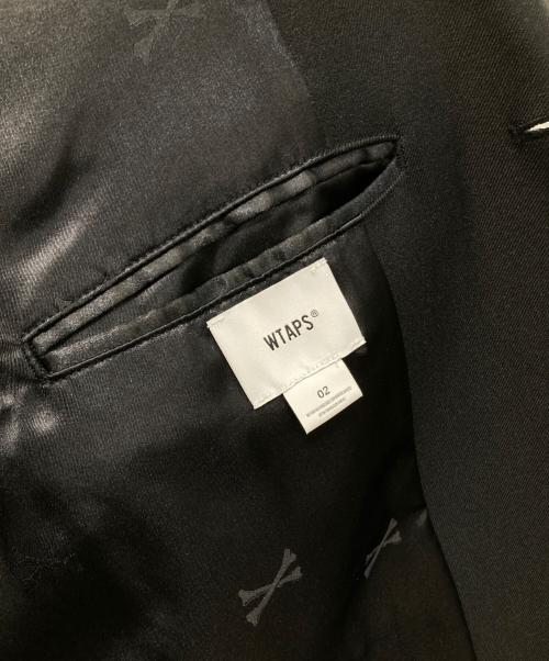WTAPS（ダブルタップス）WTAPS (ダブルタップス) ACADEMY/JACKET/POLY.TWILL ブラック サイズ:SIZE 02の古着・服飾アイテム
