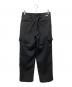 WTAPS (ダブルタップス) LEZ/BURY/TROUSERS / POLY. TWILL ブラック サイズ:SIZE 01：16000円
