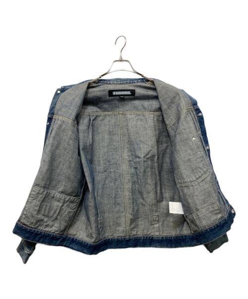 NEIGHBORHOOD（ネイバーフッド）NEIGHBORHOOD (ネイバーフッド) SAVAGE DENIM TYPE-1 JACKET インディゴ サイズ:SIZE Mの古着・服飾アイテム