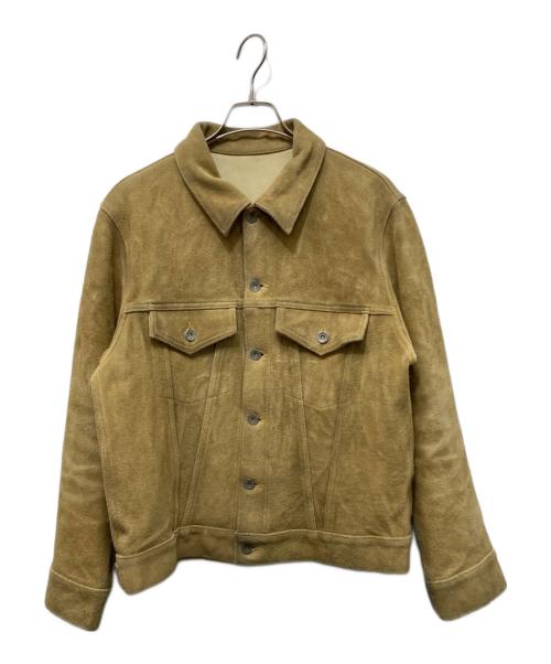 NEIGHBORHOOD（ネイバーフッド）NEIGHBORHOOD (ネイバーフッド) SUEDE JACKET ベージュ サイズ:Mの古着・服飾アイテム